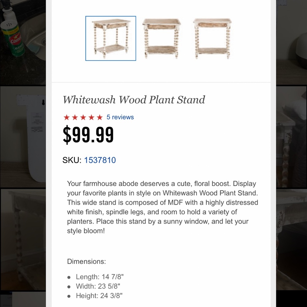 Side table - Picture 3 of 3